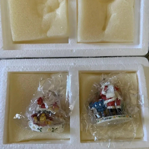 McDonald's 1996 McMemories 2 Ornament Set Tis The Night Before Christmas Vintage - Picture 2 of 10